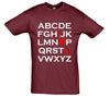 Alphabet I Love U Printed T-Shirt - Mr Wings Emporium 