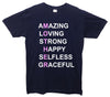 Amazing Mother Printed T-Shirt - Mr Wings Emporium 