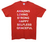 Amazing Mother Printed T-Shirt - Mr Wings Emporium 