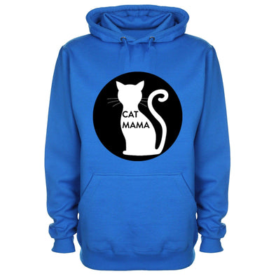 Cat Mama Printed Hoodie - Mr Wings Emporium 