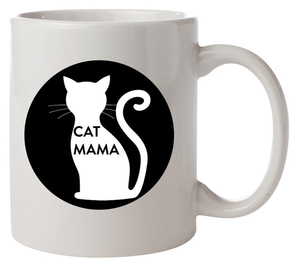 Cat Mama Printed Mug - Mr Wings Emporium 
