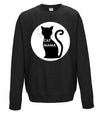 Cat Mama Printed Sweatshirt - Mr Wings Emporium 