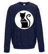 Cat Mama Printed Sweatshirt - Mr Wings Emporium 