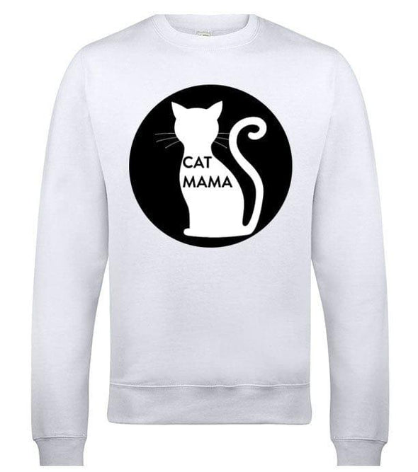 Cat Mama Printed Sweatshirt - Mr Wings Emporium 