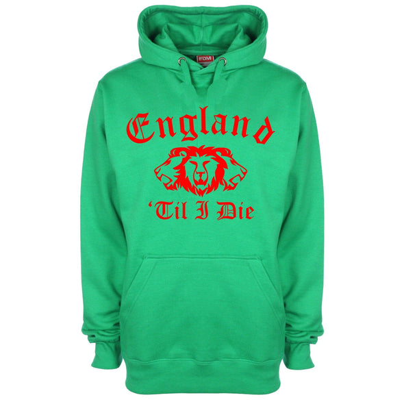 England Till I Die Hoodie - Mr Wings Emporium 