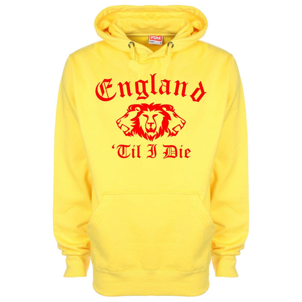 England Till I Die Hoodie - Mr Wings Emporium 