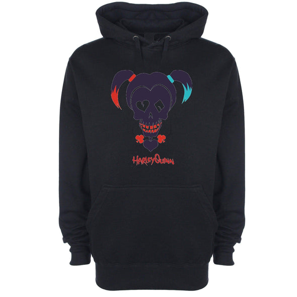 Harley Quinn Silhouette Suicide Squad Printed Hoodie - Mr Wings Emporium 