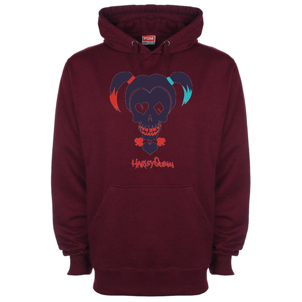 Harley Quinn Silhouette Suicide Squad Printed Hoodie - Mr Wings Emporium 