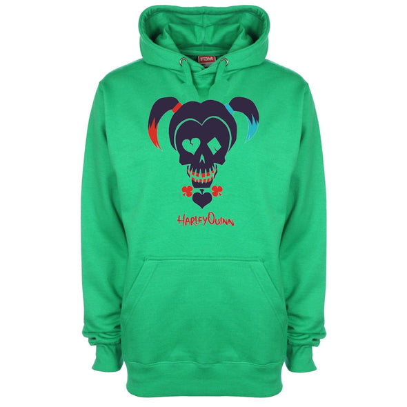 Harley Quinn Silhouette Suicide Squad Printed Hoodie - Mr Wings Emporium 