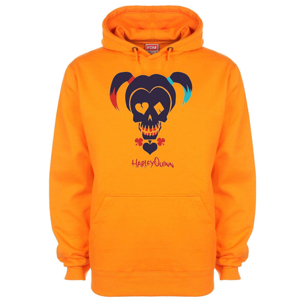 Harley Quinn Silhouette Suicide Squad Printed Hoodie - Mr Wings Emporium 