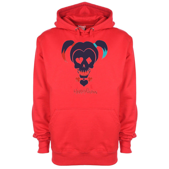 Harley Quinn Silhouette Suicide Squad Printed Hoodie - Mr Wings Emporium 