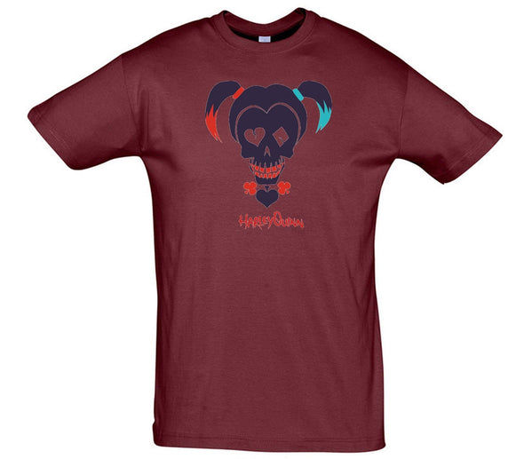 Harley Quinn Silhouette Suicide Squad Printed T-Shirt - Mr Wings Emporium 