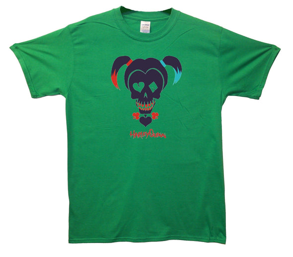 Harley Quinn Silhouette Suicide Squad Printed T-Shirt - Mr Wings Emporium 