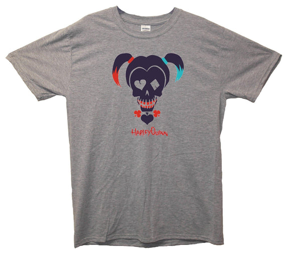 Harley Quinn Silhouette Suicide Squad Printed T-Shirt - Mr Wings Emporium 