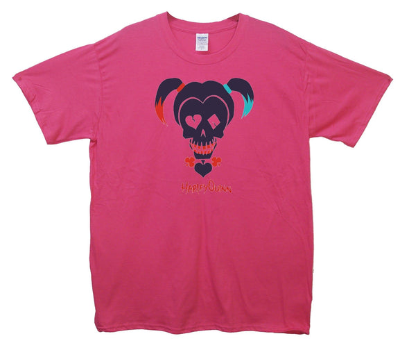 Harley Quinn Silhouette Suicide Squad Printed T-Shirt - Mr Wings Emporium 