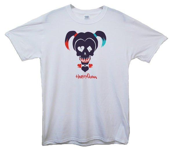 Harley Quinn Silhouette Suicide Squad Printed T-Shirt - Mr Wings Emporium 
