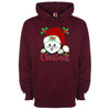 Cat In Santa Hat Printed Hoodie - Mr Wings Emporium 