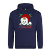 Cat In Santa Hat Printed Hoodie - Mr Wings Emporium 