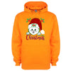 Cat In Santa Hat Printed Hoodie - Mr Wings Emporium 