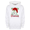 Cat In Santa Hat Printed Hoodie - Mr Wings Emporium 