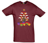 Christmas Presents, Santa Hats & Tree Printed T-Shirt - Mr Wings Emporium 