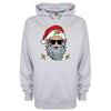 Cool Santa Printed Hoodie - Mr Wings Emporium 