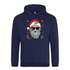 Cool Santa Printed Hoodie - Mr Wings Emporium 