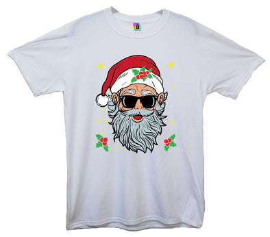 Cool Santa Printed T-Shirt - Mr Wings Emporium 