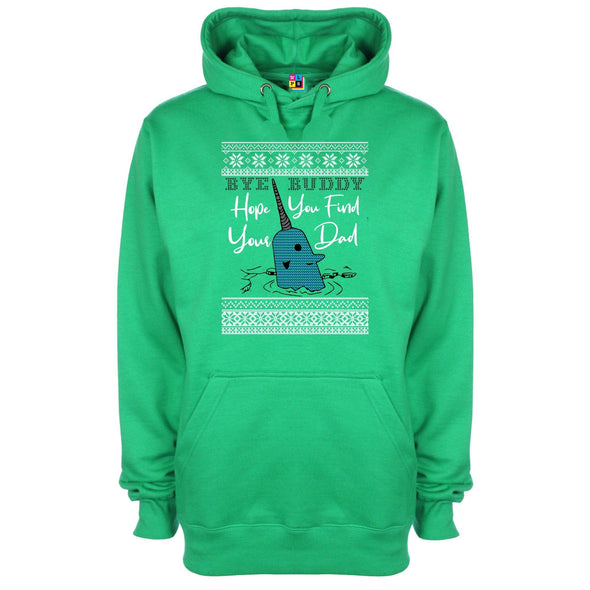 Bye Buddy, I Hope You Find Your Dad Printed Hoodie - Mr Wings Emporium 