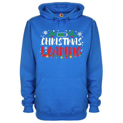 Christmas Loading Printed Hoodie - Mr Wings Emporium 