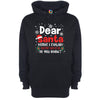 Dear Santa, How Much Do You Already Know? Printed Hoodie - Mr Wings Emporium 