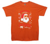 Dear Santa, Stop Judging Me Printed T-Shirt - Mr Wings Emporium 