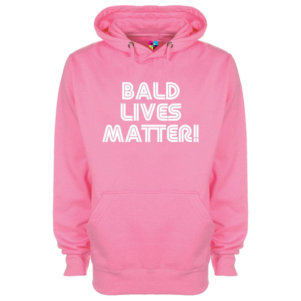 Bald Lives Matter Printed Hoodie - Mr Wings Emporium 