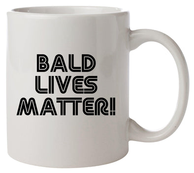 Bald Lives Matter Printed Mug - Mr Wings Emporium 