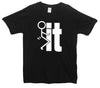 Fuck It Stick Man Printed T-Shirt - Mr Wings Emporium 