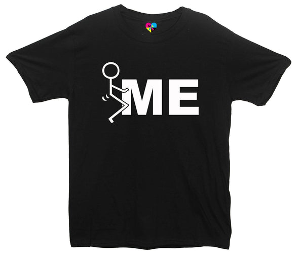 Fuck Me Stick Man Printed T-Shirt - Mr Wings Emporium 