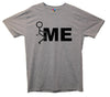 Fuck Me Stick Man Printed T-Shirt - Mr Wings Emporium 