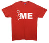 Fuck Me Stick Man Printed T-Shirt - Mr Wings Emporium 