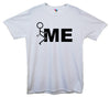 Fuck Me Stick Man Printed T-Shirt - Mr Wings Emporium 