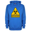 Biohazard Warning Sign Printed Hoodie - Mr Wings Emporium 