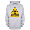 Biohazard Warning Sign Printed Hoodie - Mr Wings Emporium 