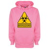 Biohazard Warning Sign Printed Hoodie - Mr Wings Emporium 