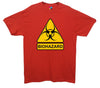 Biohazard Warning Sign Red Printed T-Shirt