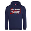 Fully Prepared For The Zombie Apocalypse Printed Hoodie - Mr Wings Emporium 