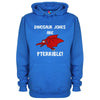 Dinosaur Jokes Are Pterrible Printed Hoodie - Mr Wings Emporium 