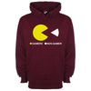 Gamers Non-Gamers Pie Chart Printed Hoodie - Mr Wings Emporium 