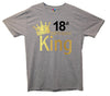 Custom Age Birthday King Printed T-Shirt - Mr Wings Emporium 