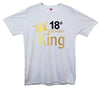 Custom Age Birthday King Printed T-Shirt - Mr Wings Emporium 