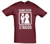 Game Over Stag Do Printed T-Shirt - Mr Wings Emporium 
