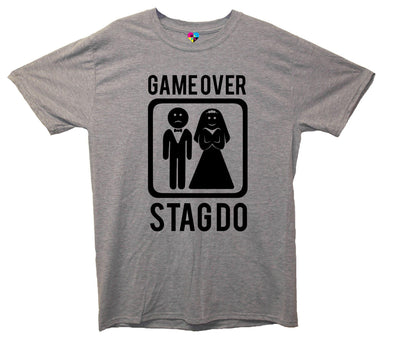 Game Over Stag Do Printed T-Shirt - Mr Wings Emporium 